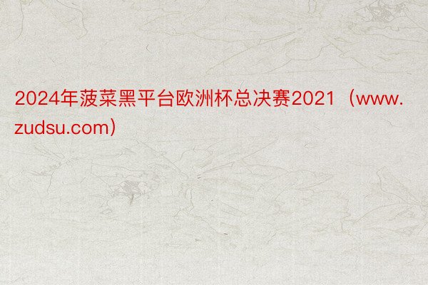 2024年菠菜黑平台欧洲杯总决赛2021（www.zudsu.com）